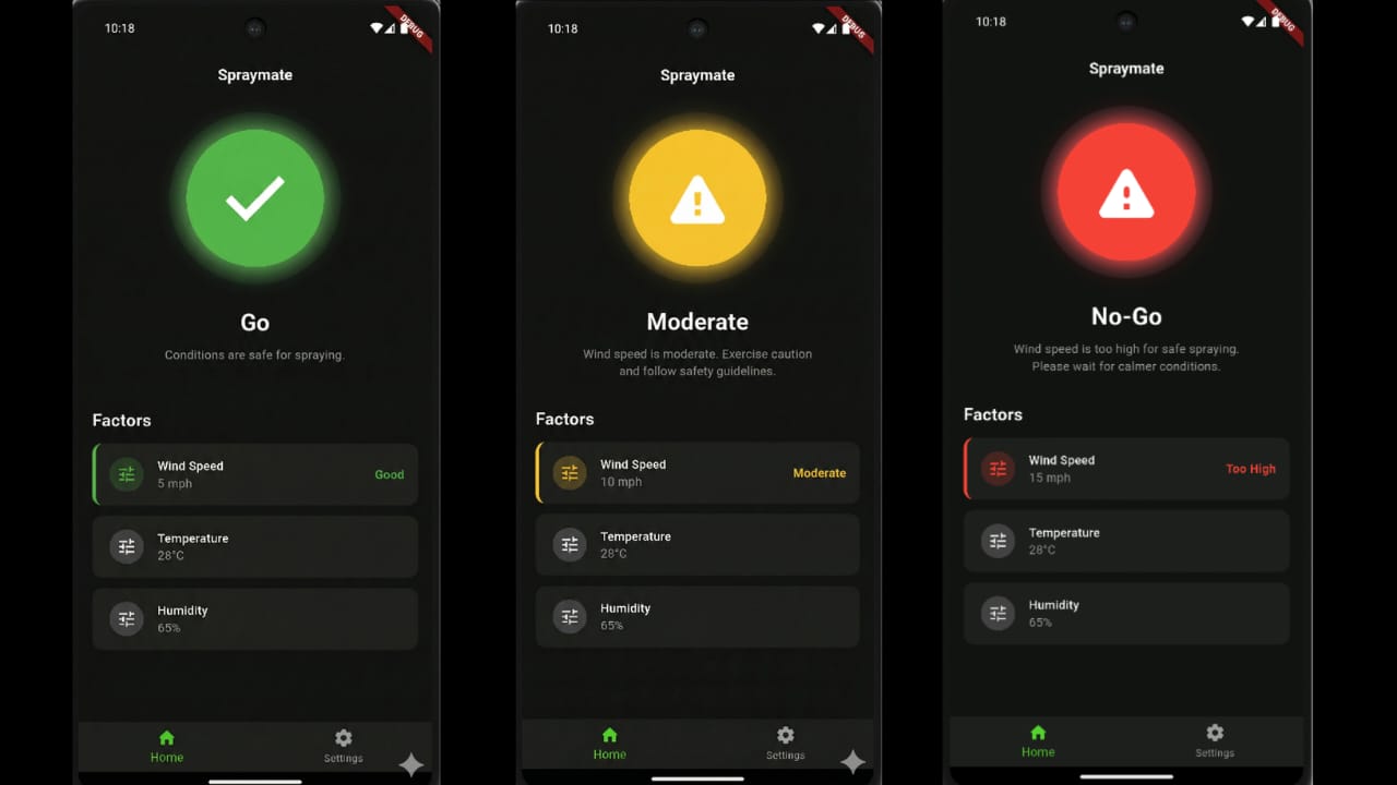 SprayMate Screenshot